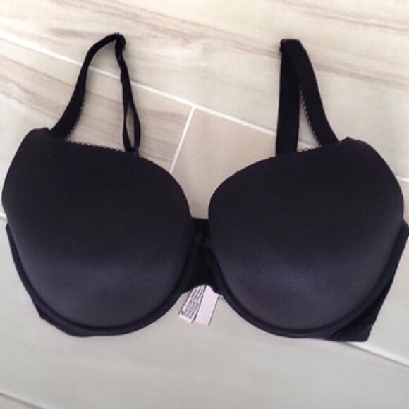 Body By Victoria's Secret Push Up Padded Black Bra Women's Black Bra 36DD - Picture 1 of 10